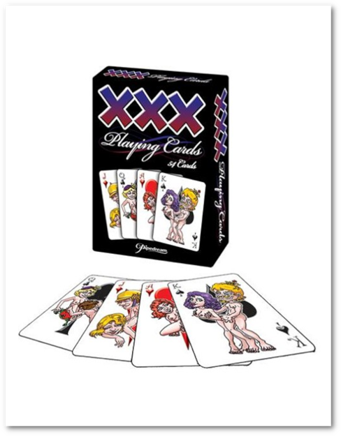 Jeu de cartes XXX