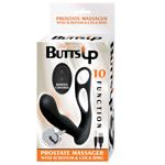 Butts Up Prostate Massager with Scrotum & C-Ring