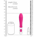 GC Ribbed Vibrator Pink