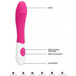 GC Ribbed Vibrator Pink