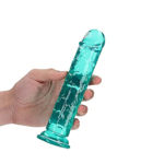 Straight Realistic Dildo with Suction Cup 7 ''REA152TURquoise