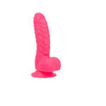 Fantasy Silicone Suction Dildo 7'' Hot Pink
