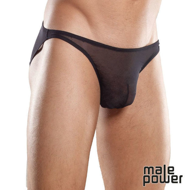 Stretch Mesh Bikini 1x2x Blk MPPAK-815X