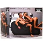 Bedroom Bliss - Bondage Love Couch - Noir