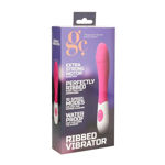 GC Ribbed Vibrator Pink