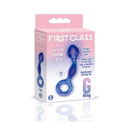 First Glass G-Ring - Anal and Pussy Stimulator IC2633-2