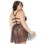 COQUETTE- BABYDOLL & STRING OSXL 20312