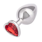 Jewel Large Ruby Heart Plug