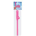 Paille Pénis Jumbo Rose