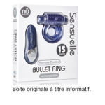 SENSUELLE REMOTE CONTROL BULLET RING PURPLE