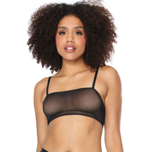 COQUETTE - BRALETTE NYLON NOIRE OS