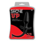 SHOVE UP SILICONE BUTT PLUG 4PO NOIR SD4320