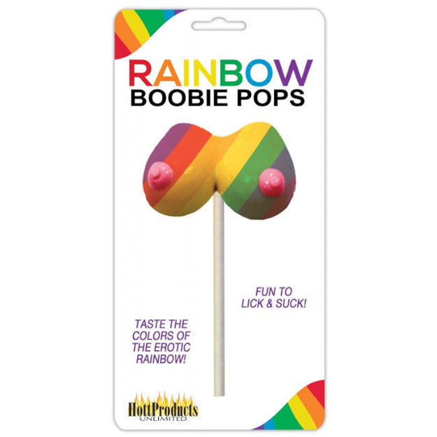 Rainbow Boobie Pop