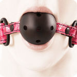 Sinful - Ball Gag - Pink  Breathable