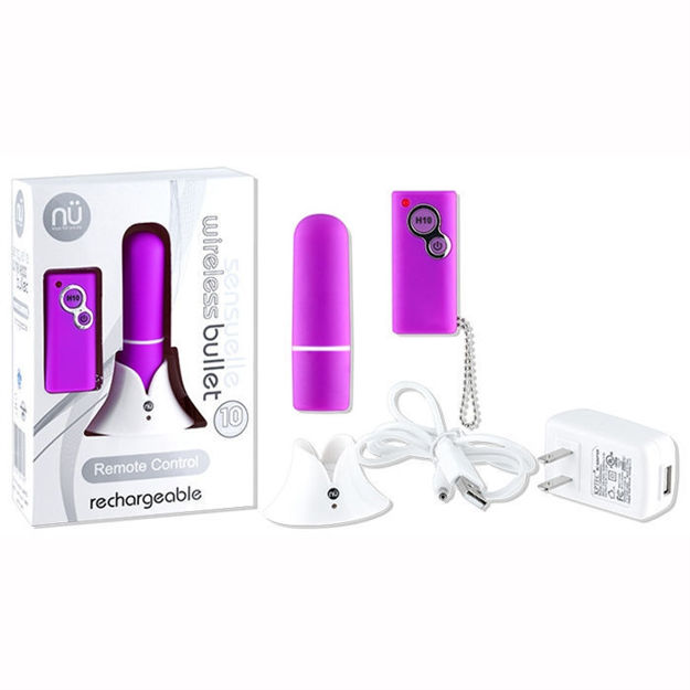 SENSUELLE WIRELESS BULLET RECHARGEABLE MAUVE