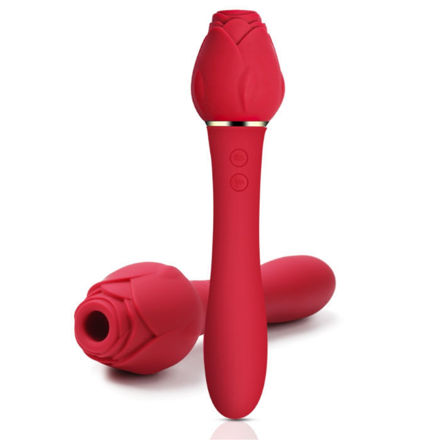 Wild Rose Rechargeable Suction + Vibrateur
