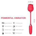 2 in 1 Rose Vibrator Tracy's Dog