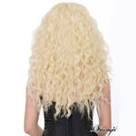 Perruque Blonde ondulée long DW12868