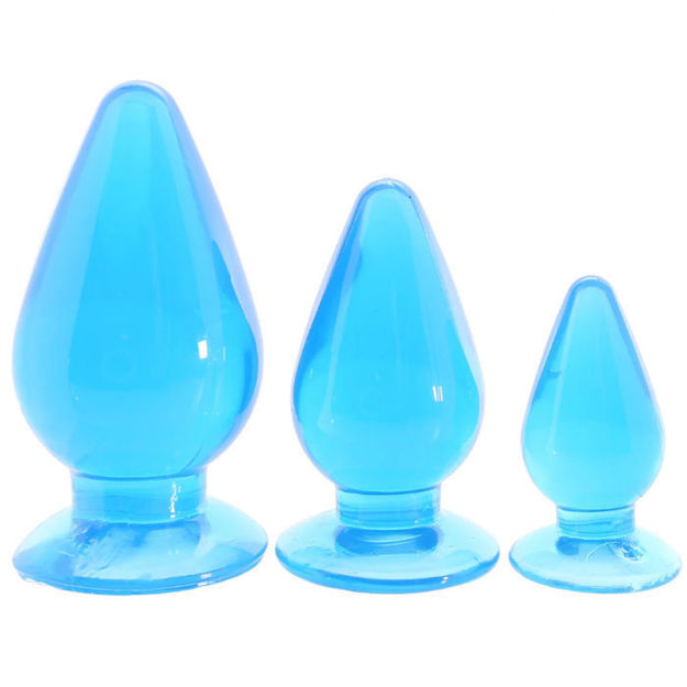 Big Blue Jelly Backdoor 3 pcs Playset