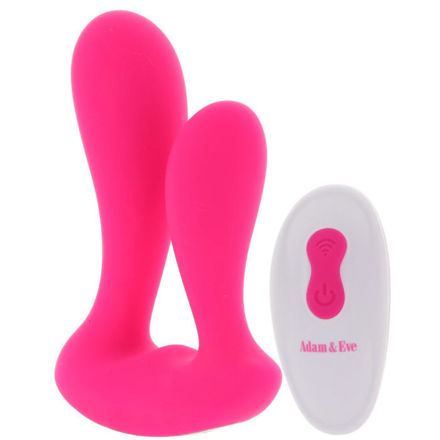 EVO-018645 Dual Entry Vibe Remote Adam & Eve