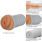 Ribbed Gripper™ Tight Pussy Grip - Brown SE-0929-55-3